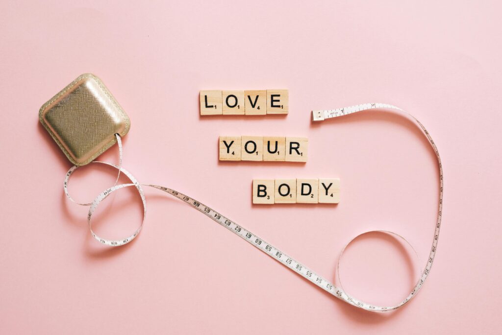 respect du corps - équilibre alimentaire -santé intestinale 'Love Your Body' aimer votre corps - équilibre